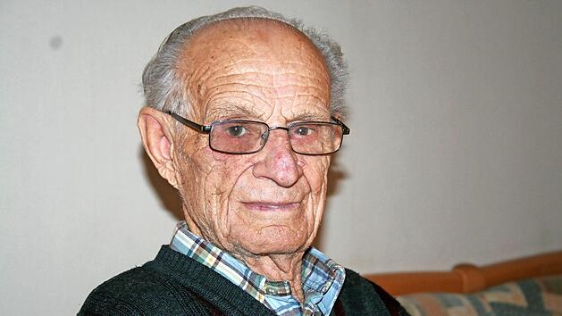 Raimund Wehner wird am Sonntag 90 Jahre alt.  Foto: Gabriele Wehner