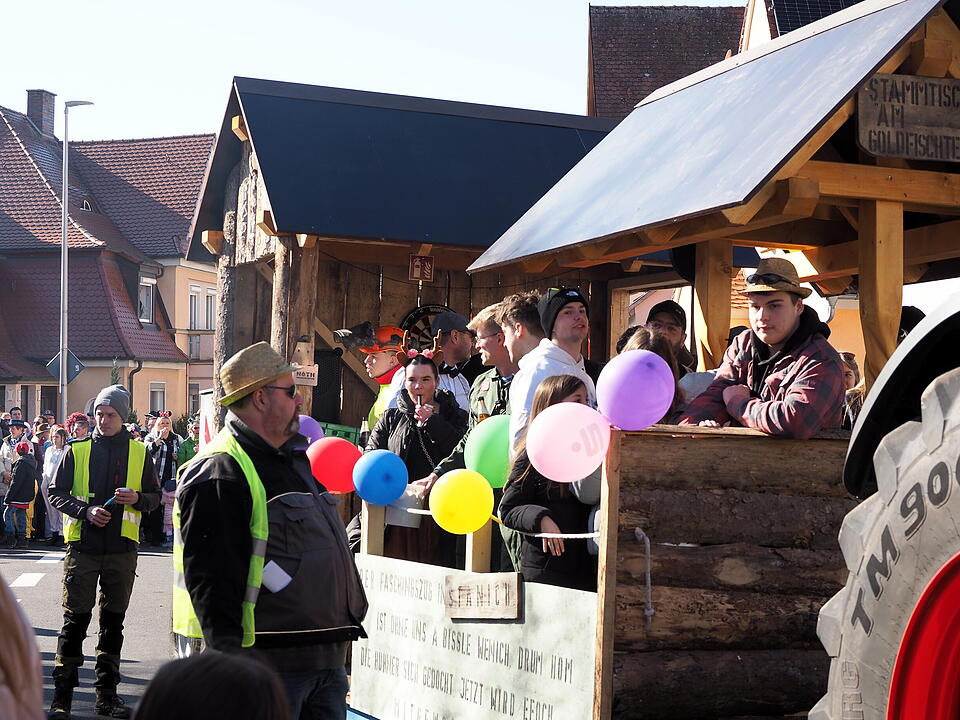 Buntes Faschingstreiben in Unterfranken!