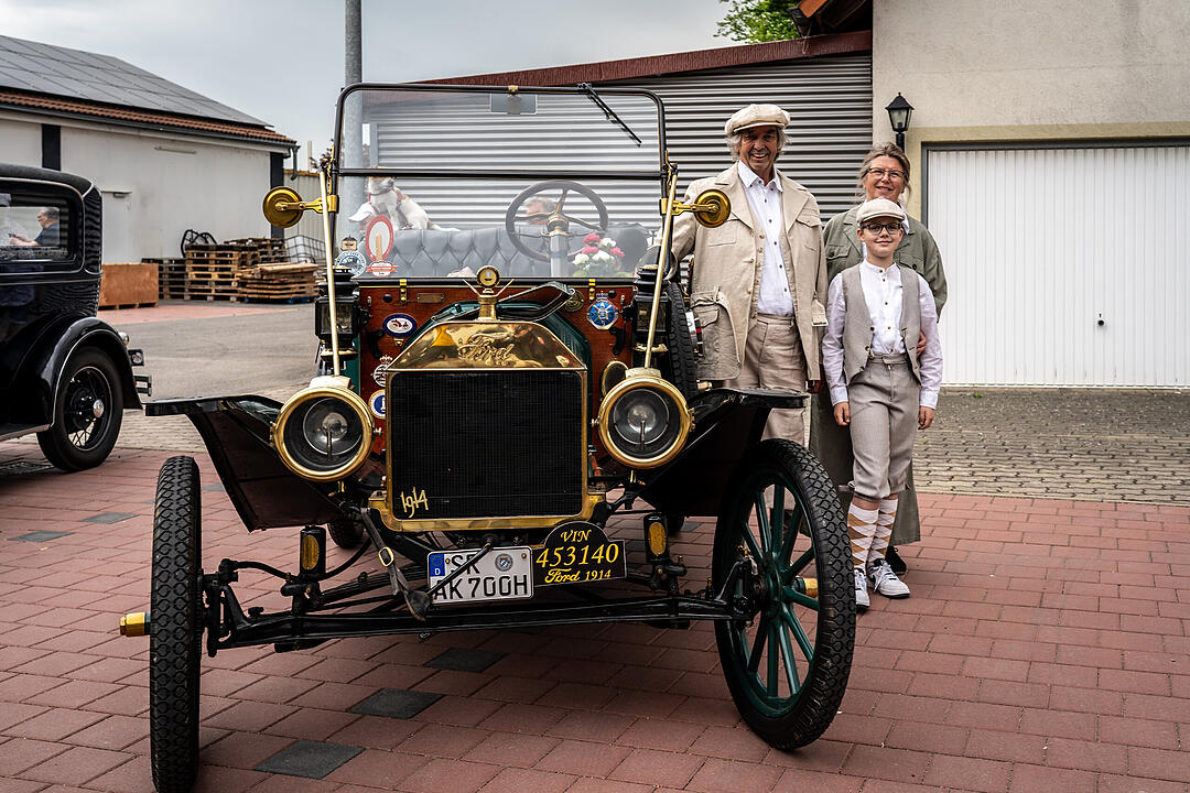 Einzigartige, historische Automobile aus der Vorkriegszeit konnten bewundert werden!