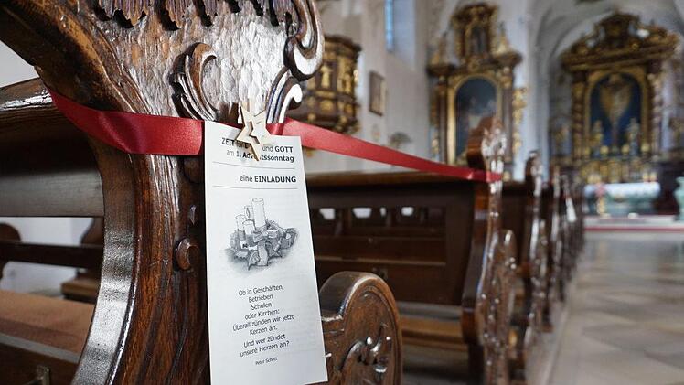 Adventliche Impulse zum Mitnehmen finden sich der Klosterkirche auf dem Kreuzberg. Foto: Marion Eckert