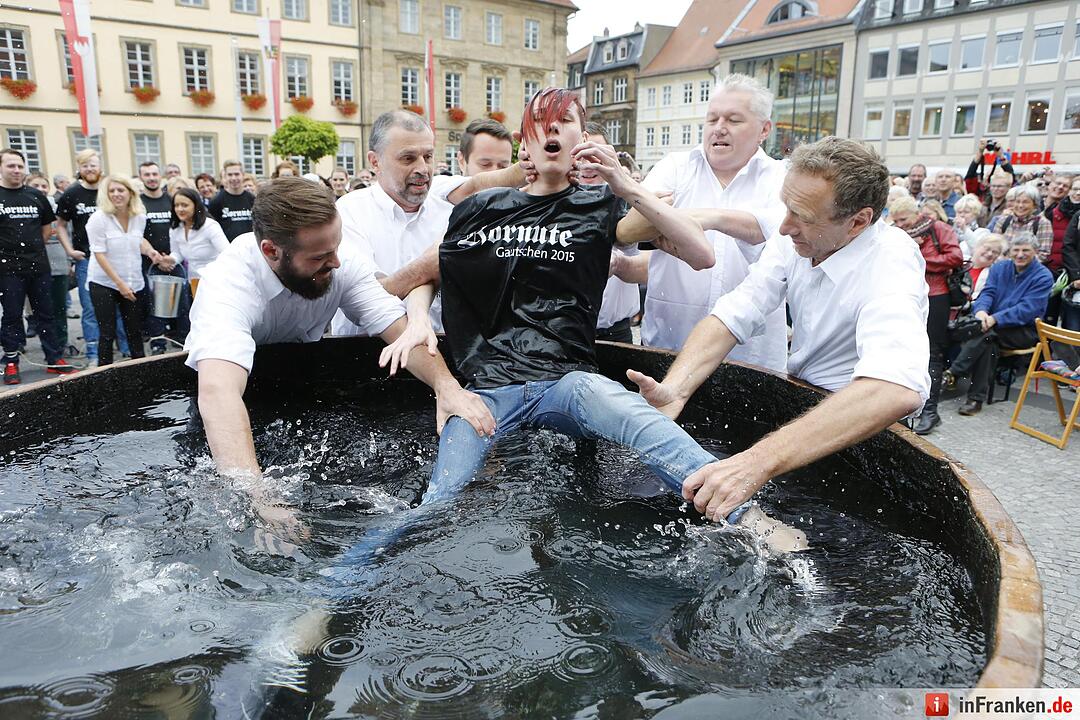 Gautschfeier 2015 der Mediengruppe Oberfranken in Bamberg