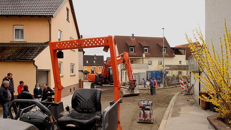Im Rudendorfer Weg gehen die Bauarbeiten ihrem Ende entgegen.  Günther Geiling
