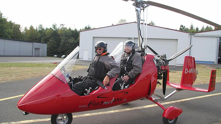 In Kulmbach werden eine Woche lang Starts und Landungen geübt, auch die Bewältigung von brenzligen Situationen. Foto: Sonny Adam