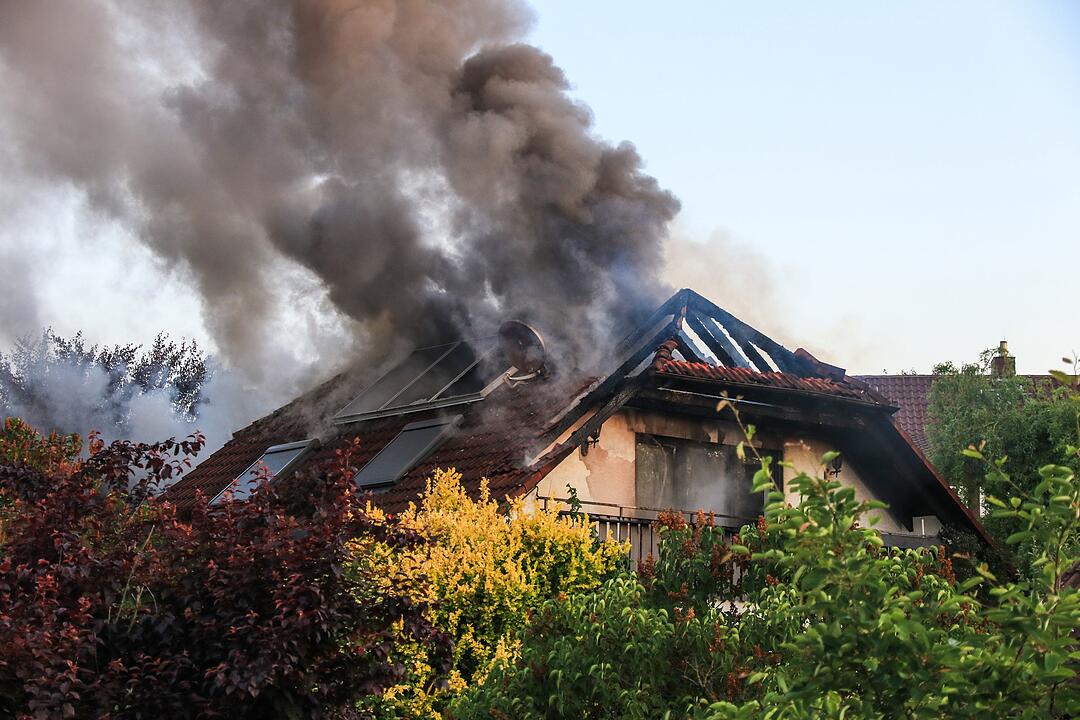 Brand in Bamberg am Pfingstmontag