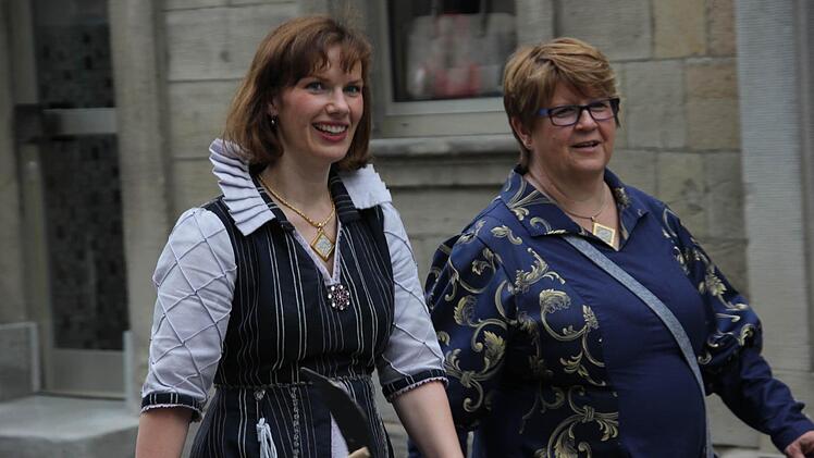 Historischer Festzug durch Kronach. Foto: Marco Meißner