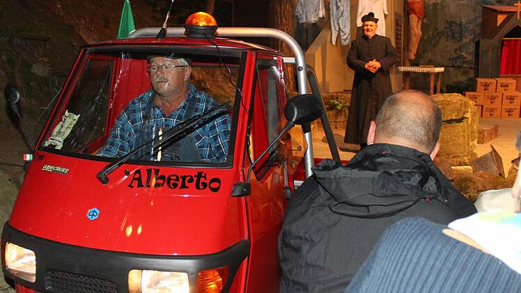 Szene aus Don Camillo und seine Herde. Foto: Jürgen Gärtner