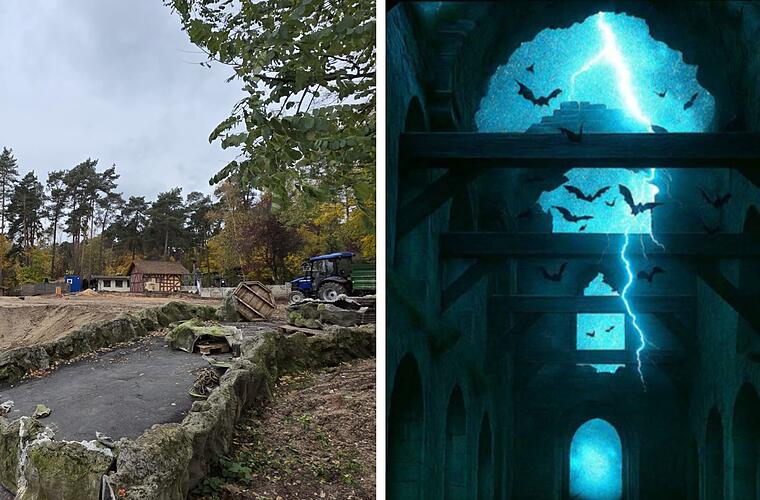 Neuheiten im Freizeit-Land Geiselwind: Schloss, Achterbahn und Co.