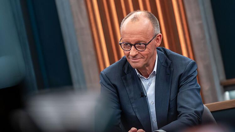 Friedrich Merz war zu Gast bei "Caren Miosga" im Ersten.