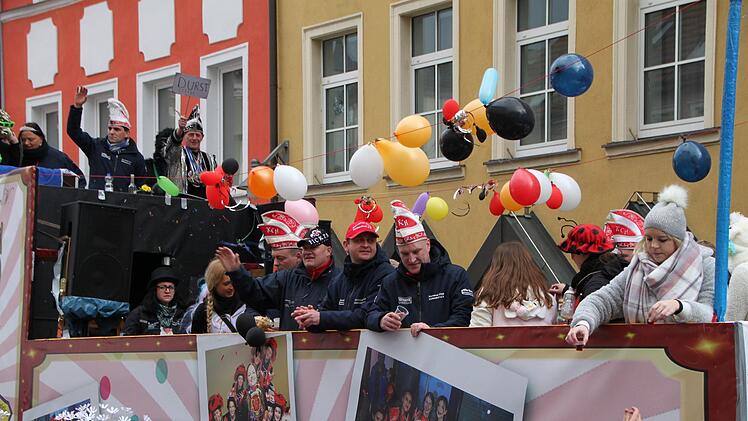 Faschingsumzug in Bad Brückenau 2019 Foto: Ulrike Müller