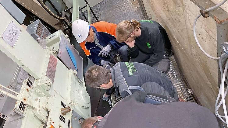 Arbeiten auf engstem Raum