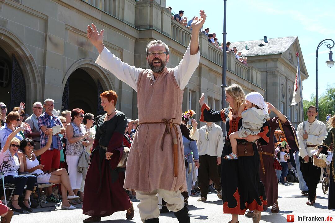 Rakoczyfest in Bad Kissingen mit Umzug; Foto: Barbara Herbst