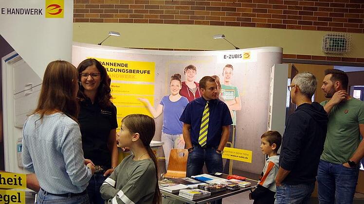 Auch die Innung für Elektrotechnik war vertreten. Foto: Heike Schülein