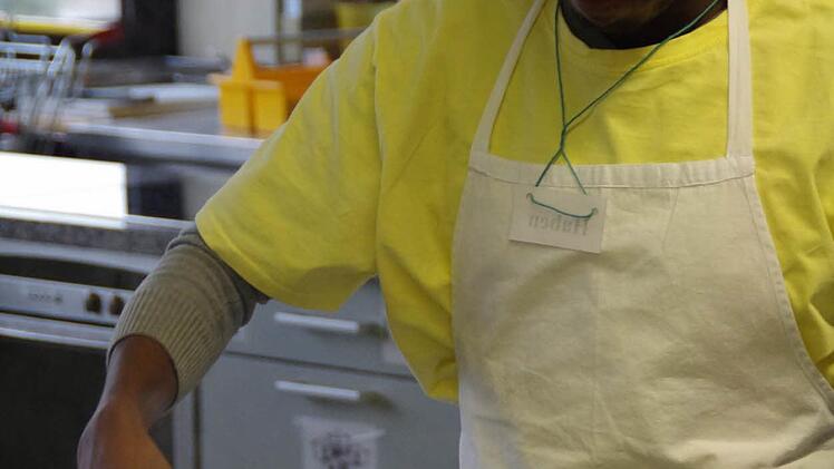 Unterricht für die unbegleiteten Jugendlichen. Foto: Marco Meißner