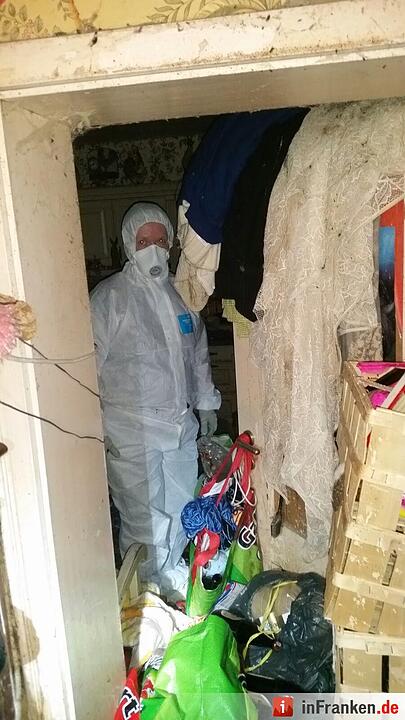 Horrorfund in Messie-Haus in Nürnberg