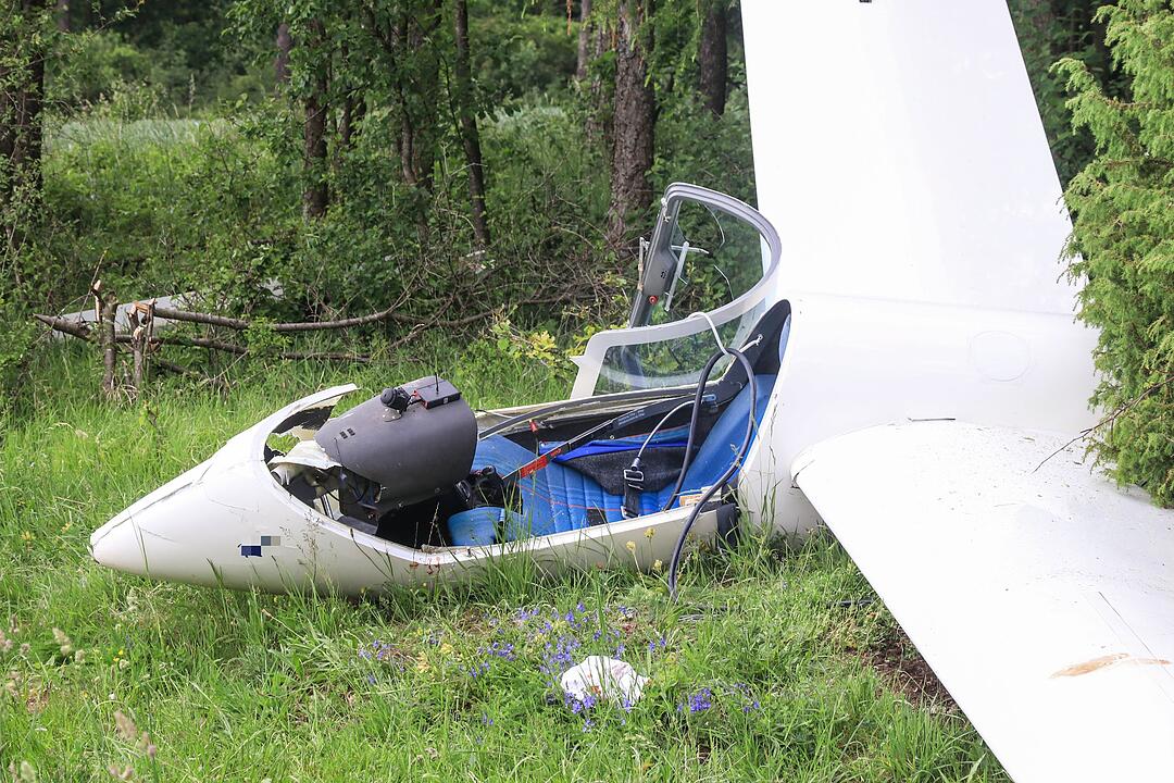 Segelflugzeug in der Fränkischen Schweiz abgestürzt