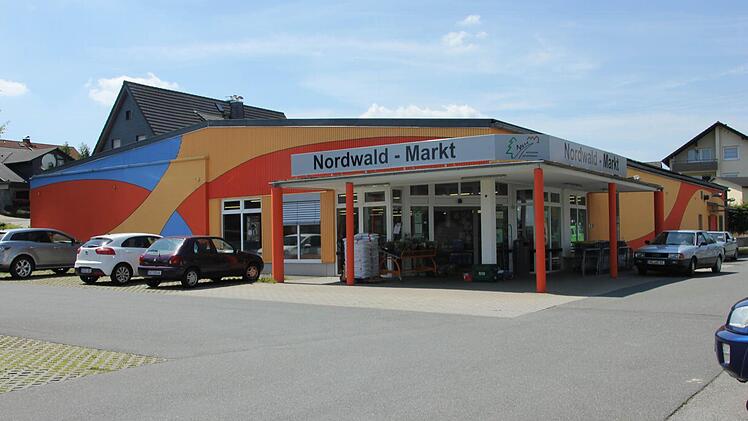 Der Nordwald-Markt ist optisch ein Blickfang.