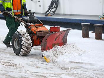 Winterwetter in Hamburg