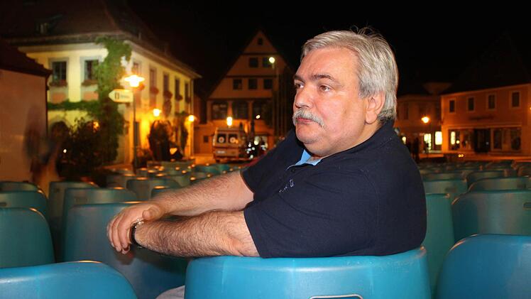 Am Ende eines langen Tages: Werner Schiffgen lehnt sich zurück