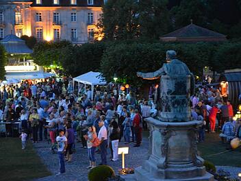 Eine ganz besondere Stimmung zog die Gäste bei der Parkillumination in Bad Brückenau in ihren Bann. Foto: Kurverwaltung