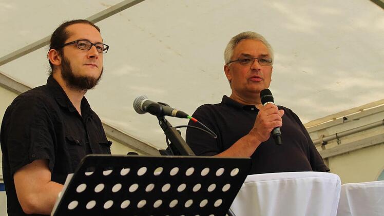 Die FT-Redakteure Christian Bauriedel (links) und Andreas Dorsch führten die Interviews.