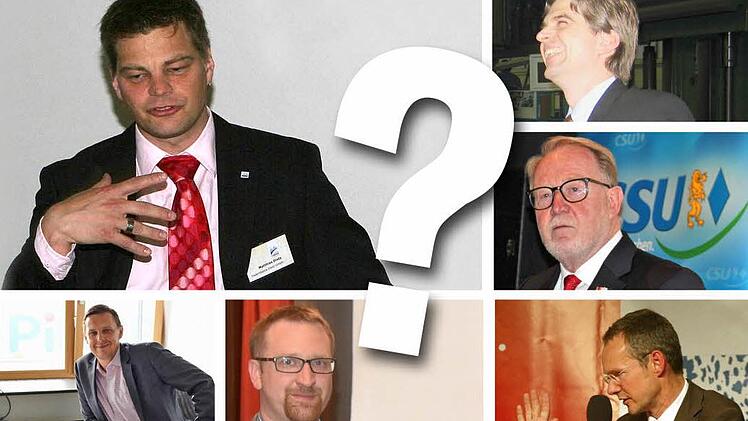 Der neue Aufsichtsratsvorsitzende Matthias Dietz (großes Foto) und sein Stellvertreter Stefan Apfel (untere links) sind stolz auf "starke Persönlichkeiten", die künftig im neuen Aufsichtsrat des HSC 2000 Coburg mitarbeiten. Fotos: CT-Archiv