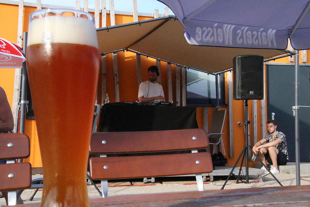 DJ-Session an der Seebühne