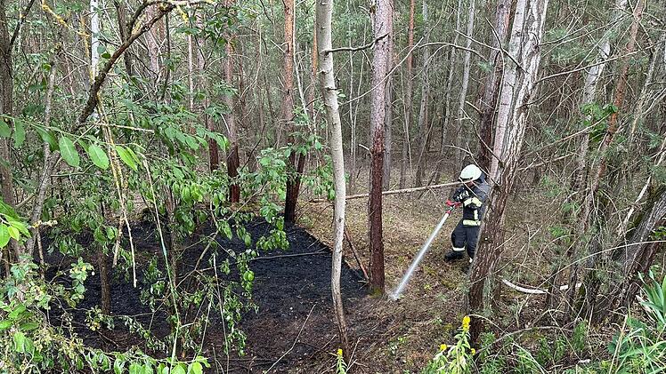 Medbach: Feuerwehr nach Blitzeinschlag zu Waldbrand alarmiert
