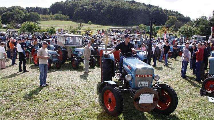 Rund 100 Eicher fuhren vor zwei Jahren auf. Foto: Reinhard Löwisch