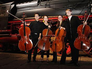 Meng-Hsuan Shieh aus Taiwan, "Elisa" Seungyeon Hong aus Korea, Julia Carrasco Martinez aus Spanien und Christoph Pickelmann aus Deutschland zeigten sich beim Konzert im DDM in Bestform. Foto: Adam