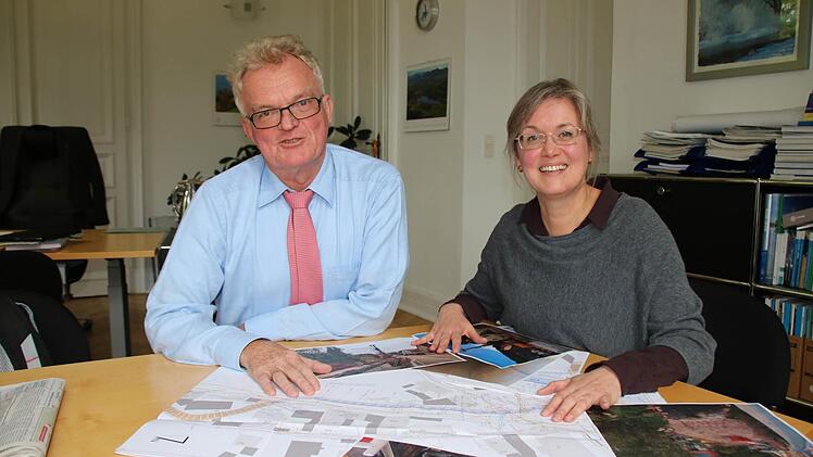 Arbeiten am Schrenkgraben. Foto: Ralf Ruppert