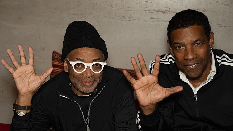 Für Spike Lee (links) und Denzel Washington ist "Highest 2 Lowest" bereits der fünfte gemeinsame Film.