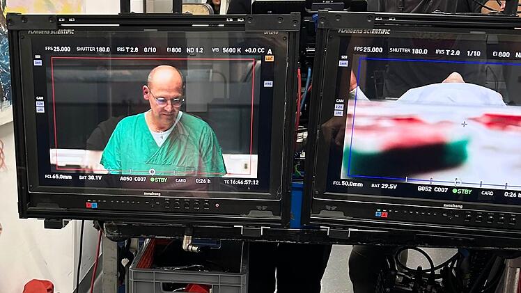 Klinikum Nürnberg als Drehort für "Tatort Franken" - Präparator spielt spontan mit