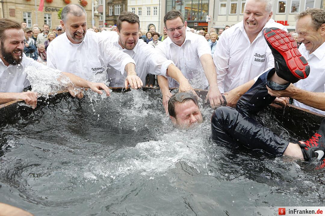 Gautschfeier 2015 der Mediengruppe Oberfranken in Bamberg