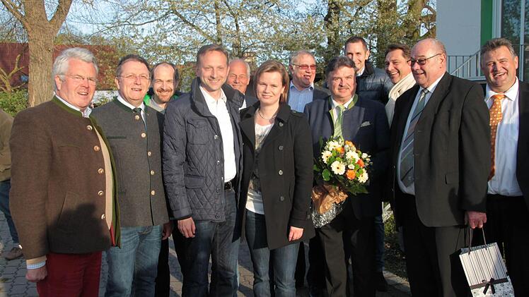 Robert Bosch feiert seinen Wahlsieg. Foto: Jürgen Gärtner
