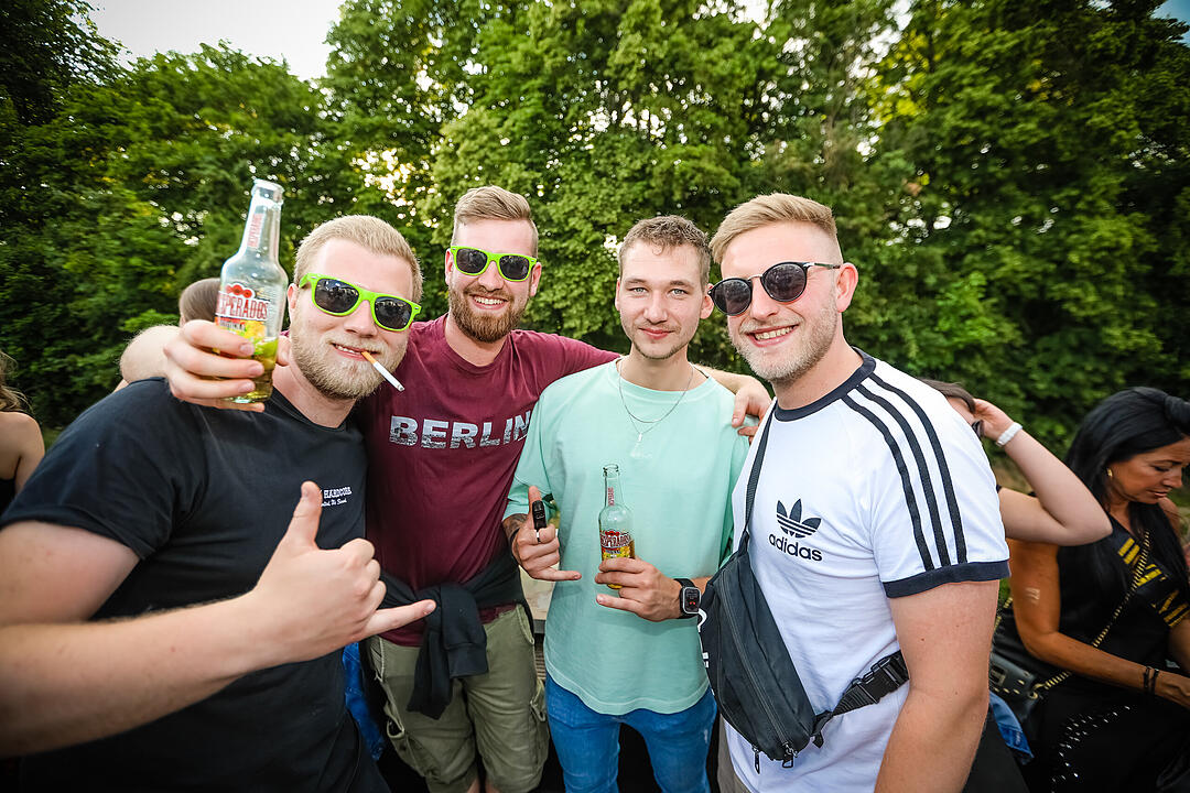 Auf drei Decks ging ordentlich die Post ab!