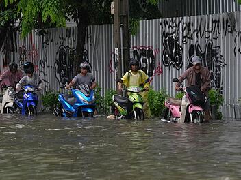&Uuml;berschwemmungen in Thailand