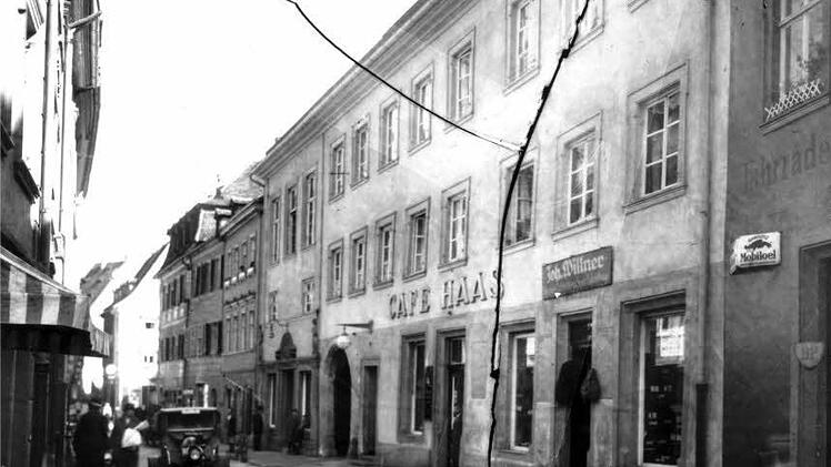 Ein Blick auf die Obere Sandstraße 7, wo sich bis 1971 Kinos unter wechselndem Namen hielten. Foto: Kurzfilmtage