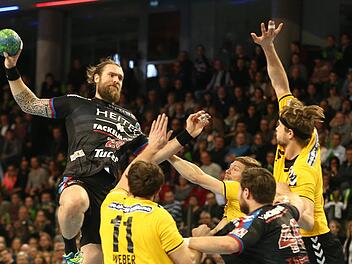 Am Samstagabend ist es wieder soweit: Um 19 Uhr steigt das mit Spannung erwartete Frankenderby in der 1. Handball-Bundesliga. Dabei will Gastgeber HSC 2000 Coburg Revanche für die Hinspiel-Niederlage nehmen. Foto: CT-Archiv