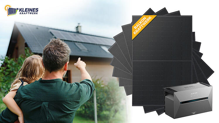 Balkonkraftwerk 2.0: Die Anker Solarbank 3 Pro ermöglicht den Anschluss von bis zu acht Modulen, doch es gibt gesetzliche Grenzen und erfordert eine professionelle Installation.
