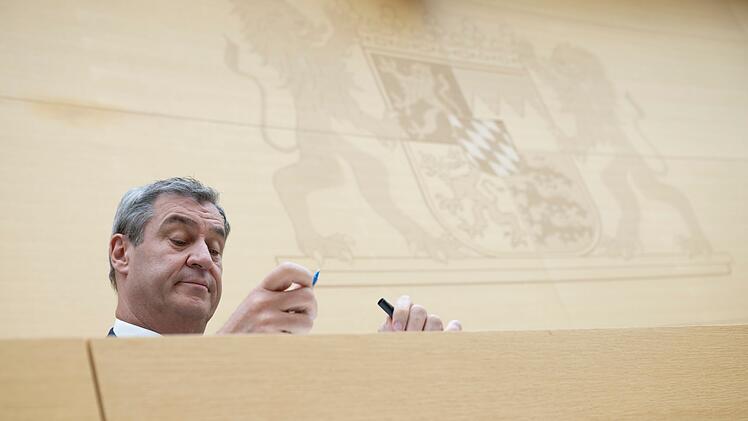 Regierungserkl&auml;rung Markus S&ouml;der