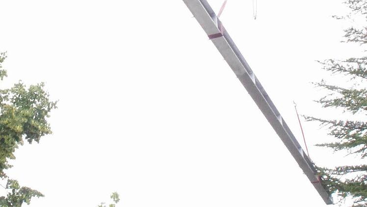 Arbeiten am Schwarzen Steg. Foto: Marco Meißner