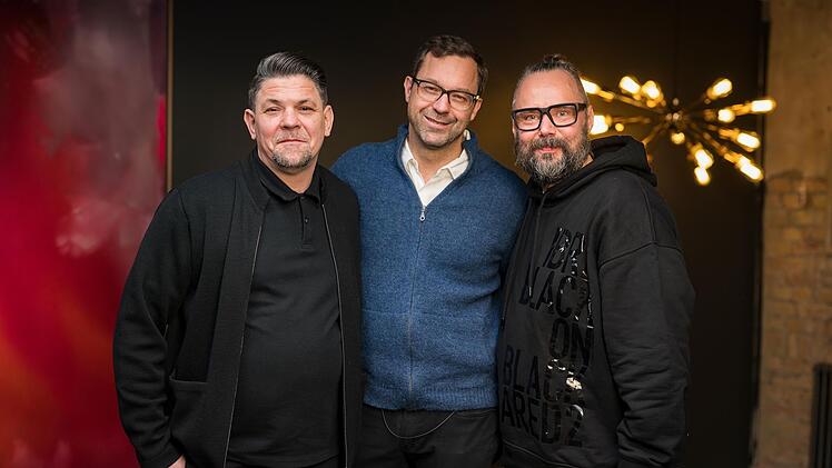 Treten in der Best-Friends-Edition mit und gegeneinander an, von links: Tim Mälzer, Edi Frauneder und Mario Lohninger.
