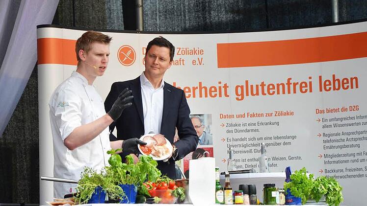 Marcus Beran auf der Bühne. Foto: privat