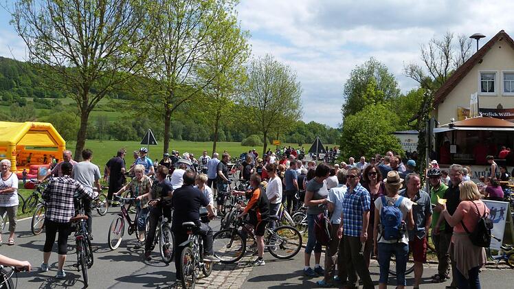 Impressionen vom Radfahrtag im WeißmaintalFoto: Werner Reißaus