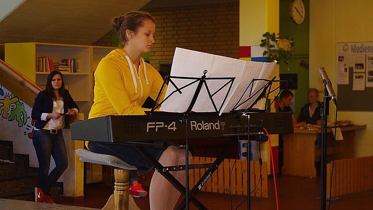 Jennifer Strebel spielte "Counting Stars". Foto: Heike Schülein