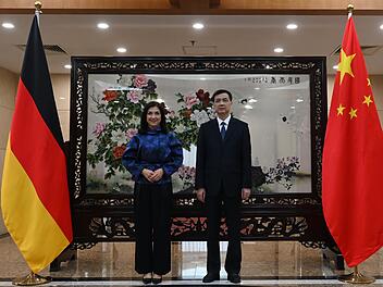 Wirtschaftsministerin Reiche in China