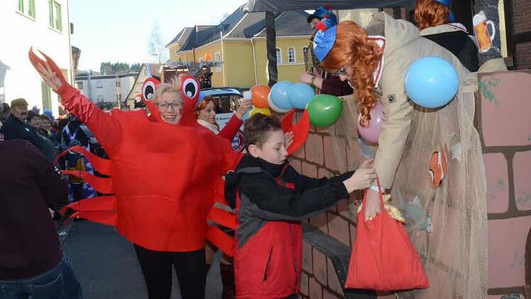 Faschingsumzug in Rothenkirchen. Foto: K.-H. Hofmann