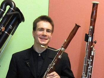 Markus Werner rückt beim nächsten Kinderkonzert des Förderkreises Pro Musica am kommenden Sonntag das Fagott in den Mittelpunkt. Foto: pr