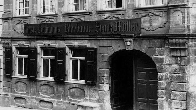 Das einstige Brauereigasthaus "Zum Kleebaum"  Foto: Stadtarchiv