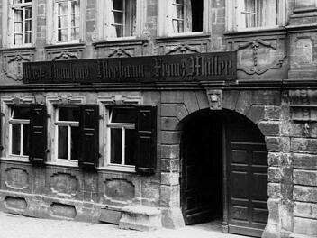 Das einstige Brauereigasthaus "Zum Kleebaum"  Foto: Stadtarchiv